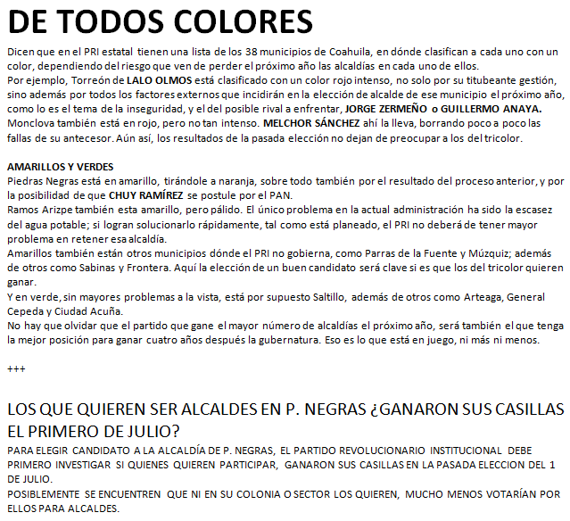 De Todos Colores