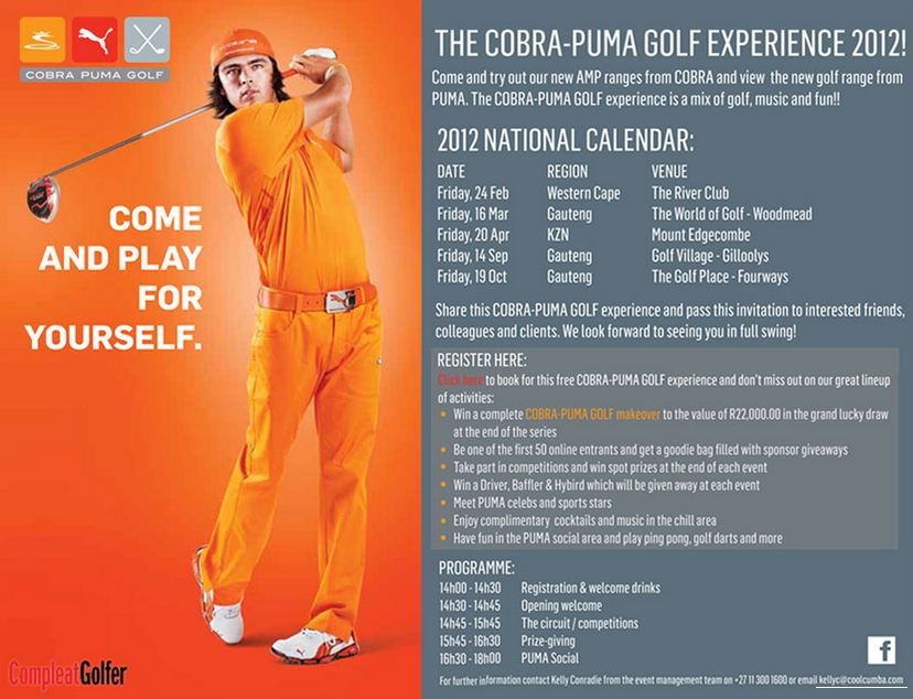 puma golf sponsorship