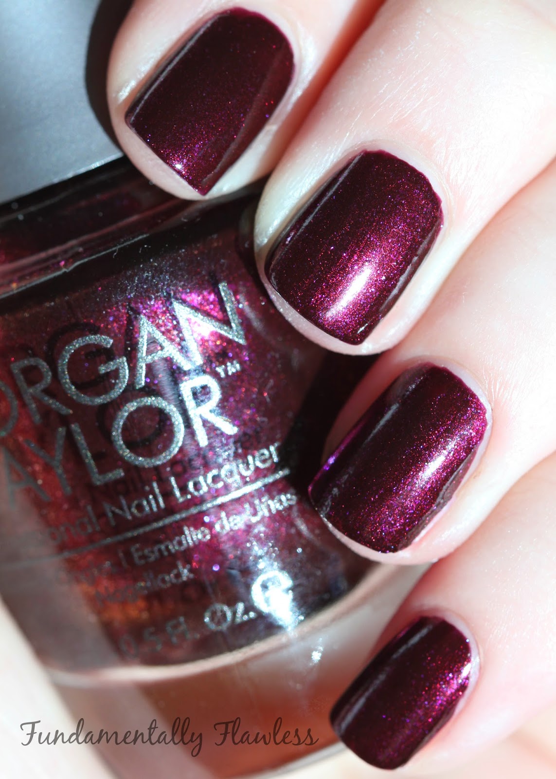 Morgan Taylor Glam Rock Rebel With A Cause swatch