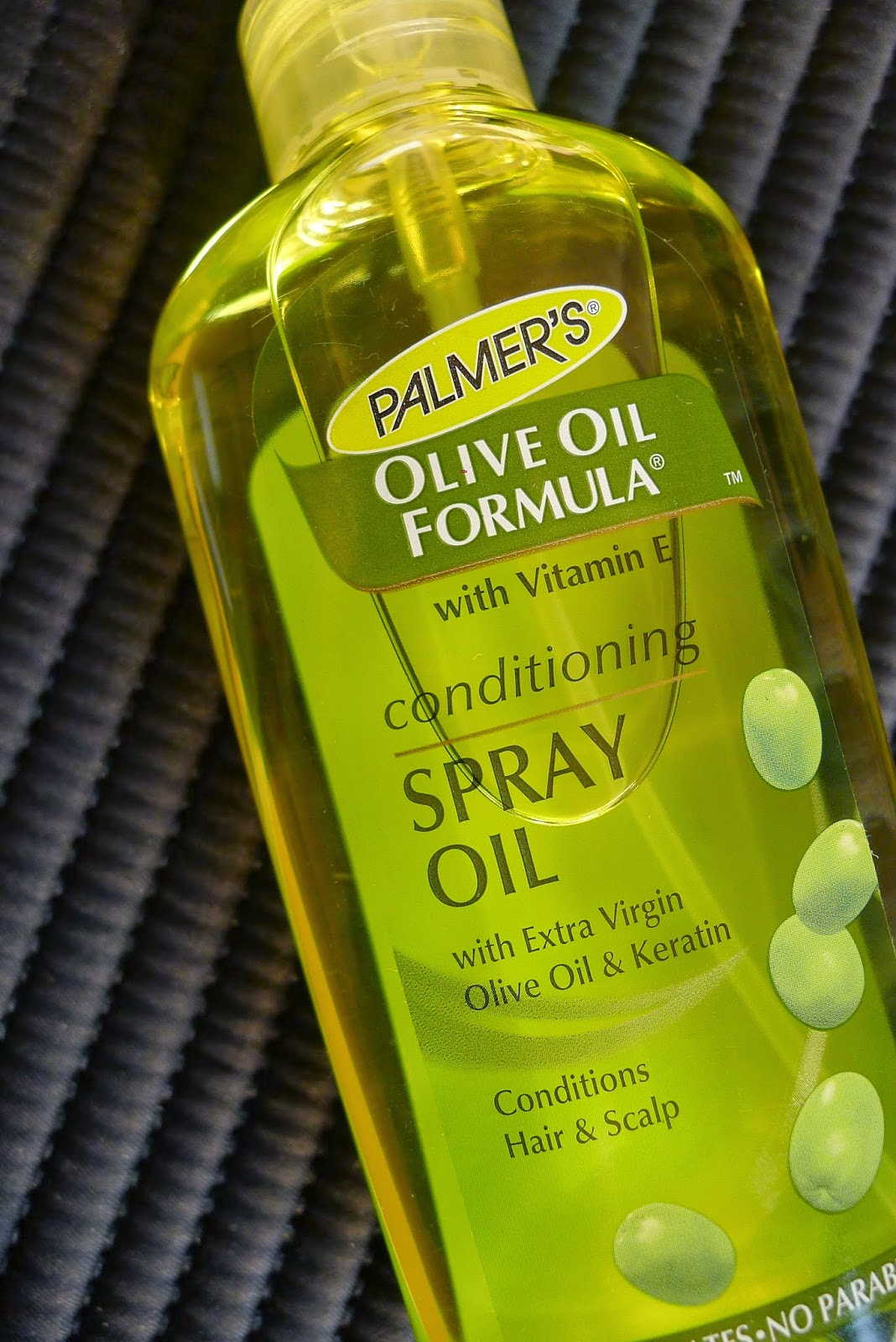 Weekly hair regimen Palmer's Conditioning Spray Oil with Extra Virgin