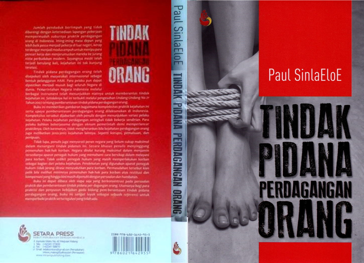 BUKU: TINDAK PIDANA PERDAGANGAN ORANG