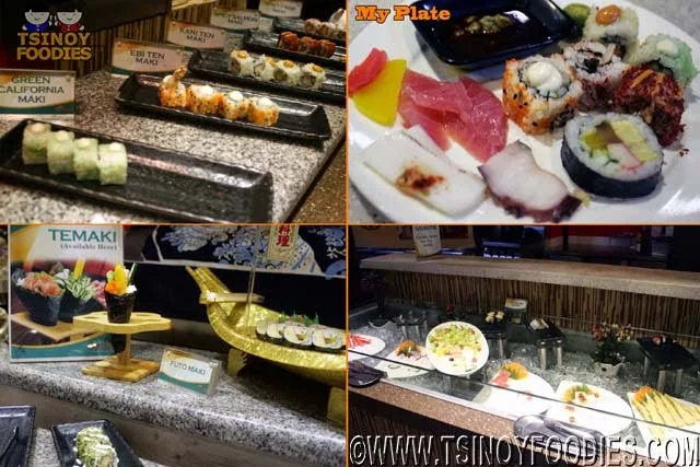 sashimi sushi maki nirigi temaki