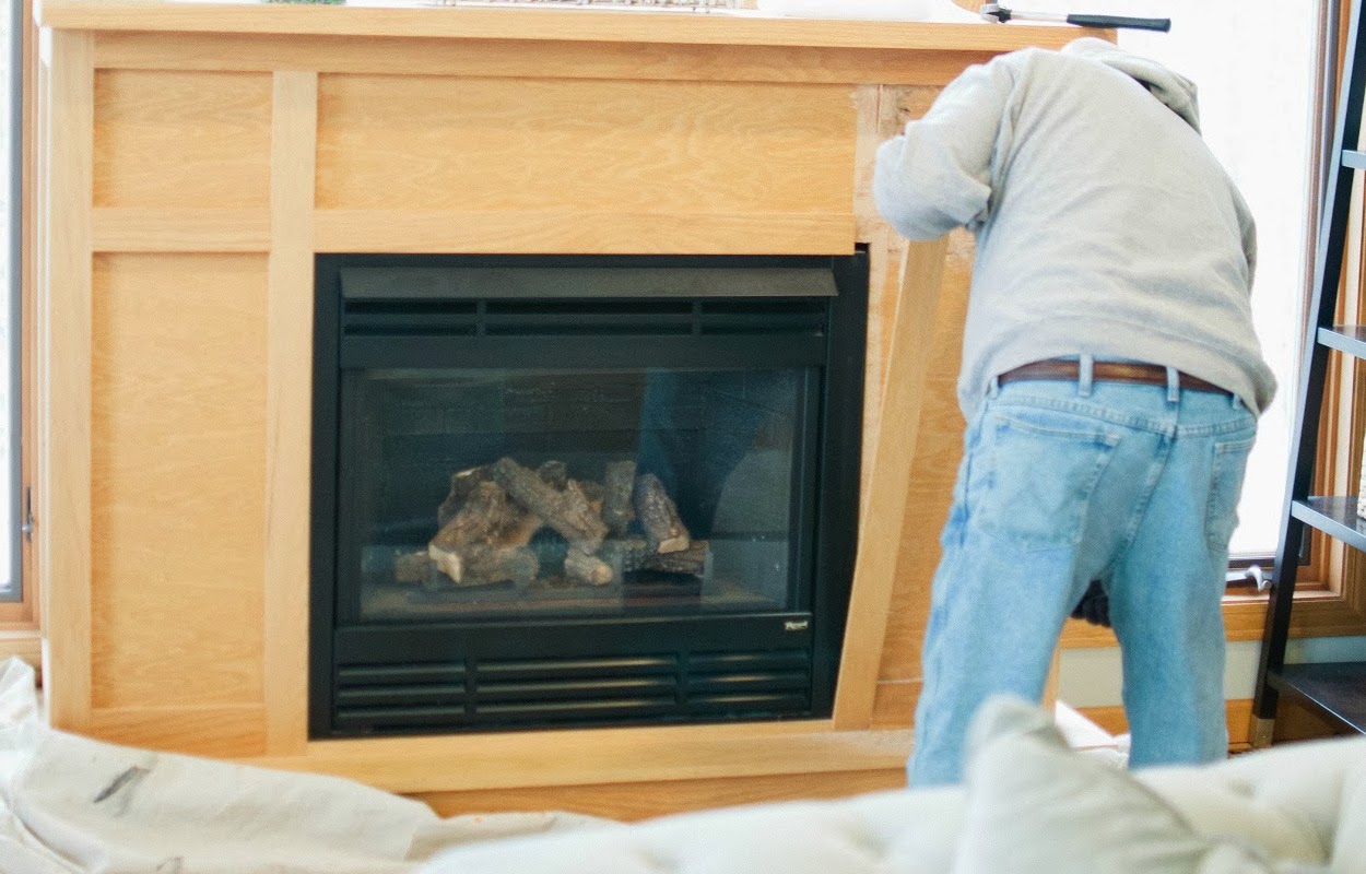 The Divine Living Space Blog An Upcylced Fireplace Facelift; A before