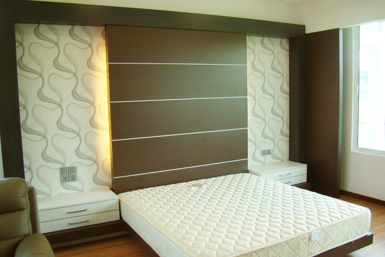 Wallpaper Headboard Designs Headboard Upholstered Houzz Inspiration