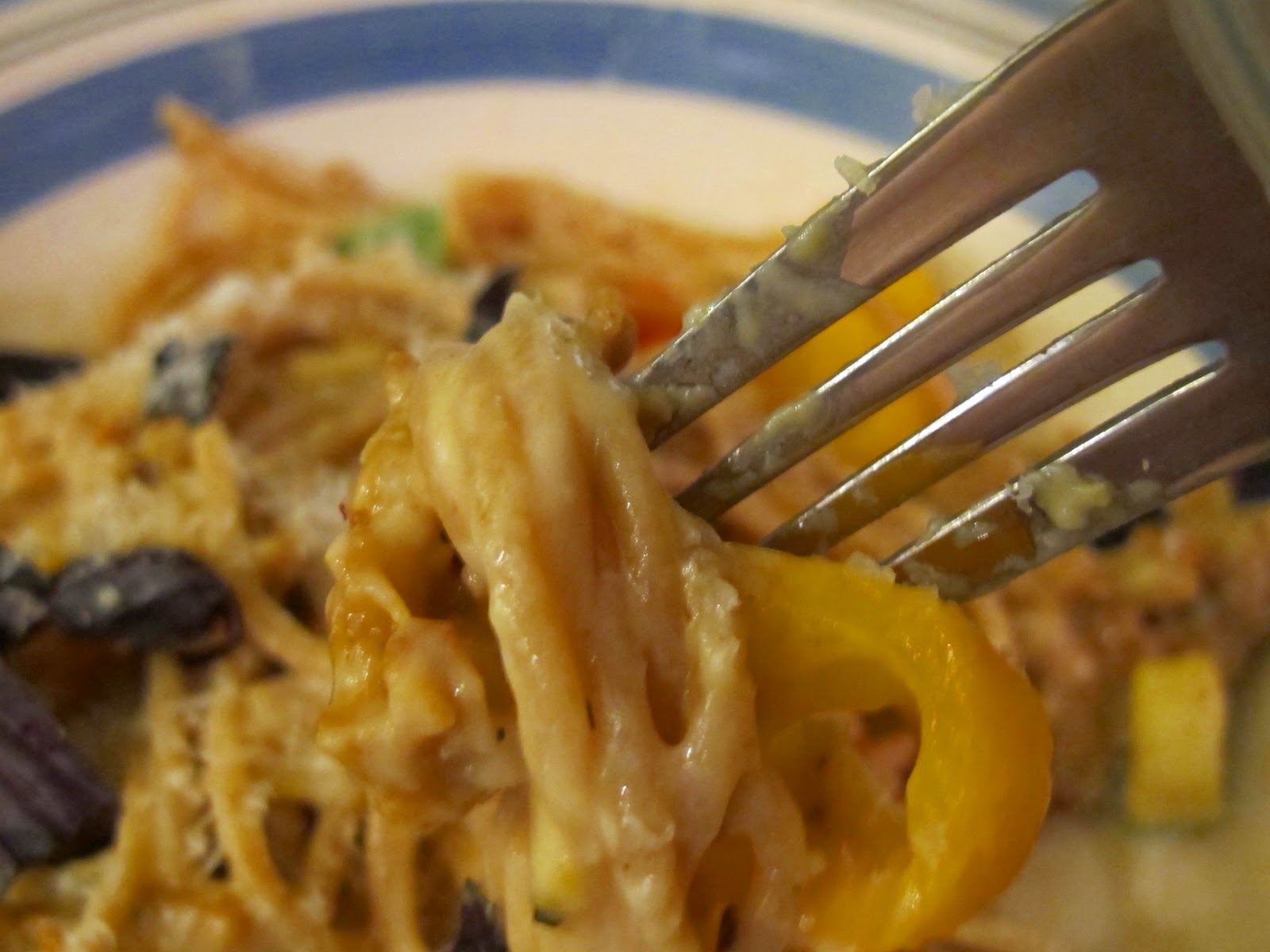 Magnolia Cooks Creamy Sausage Pasta with Purple Basil