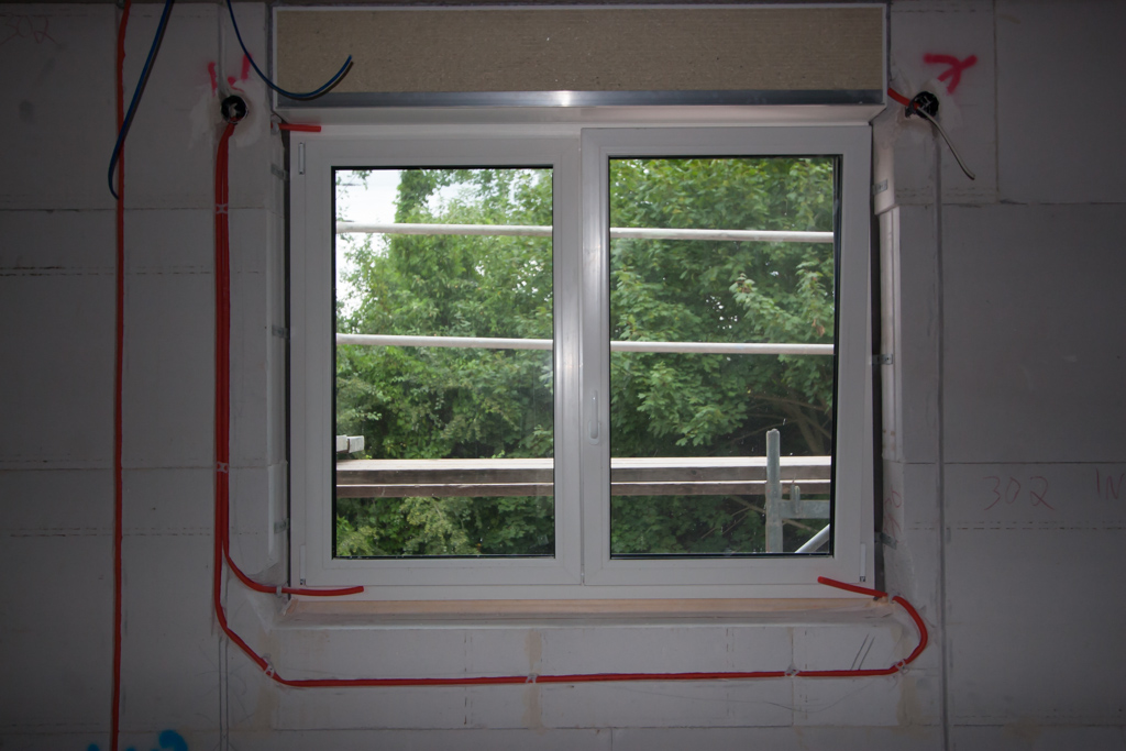 Reed kontakte fenster Wärmedämmung der Wände, Malerei