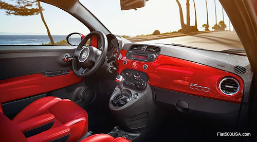 2015 Fiat 500 Interior