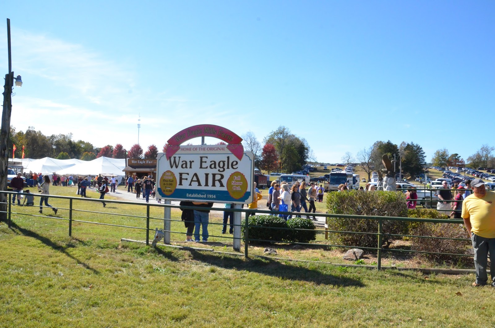The Sparacino Chronicles War Eagle Mill Craft Fair