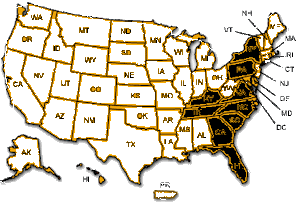 States we camped in