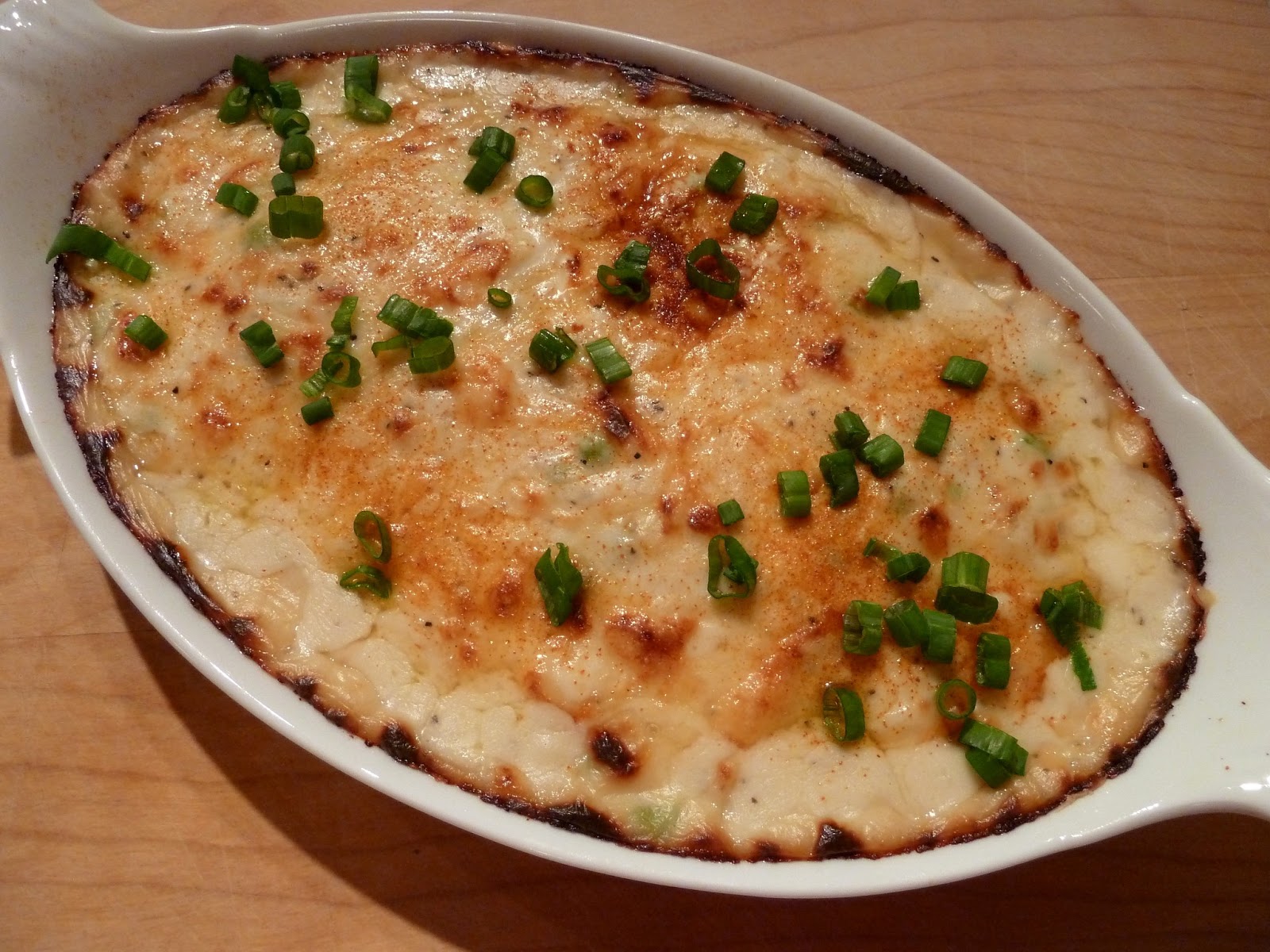 Cracked Pepper Egg Gratin