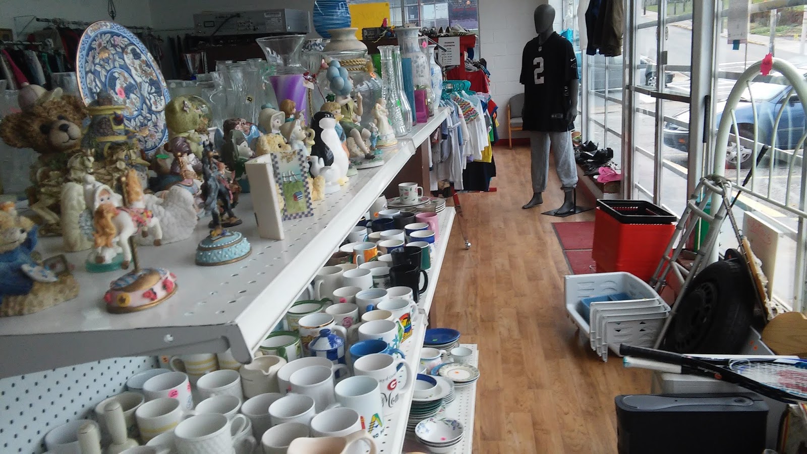 In Macon Thrift Store in Macon