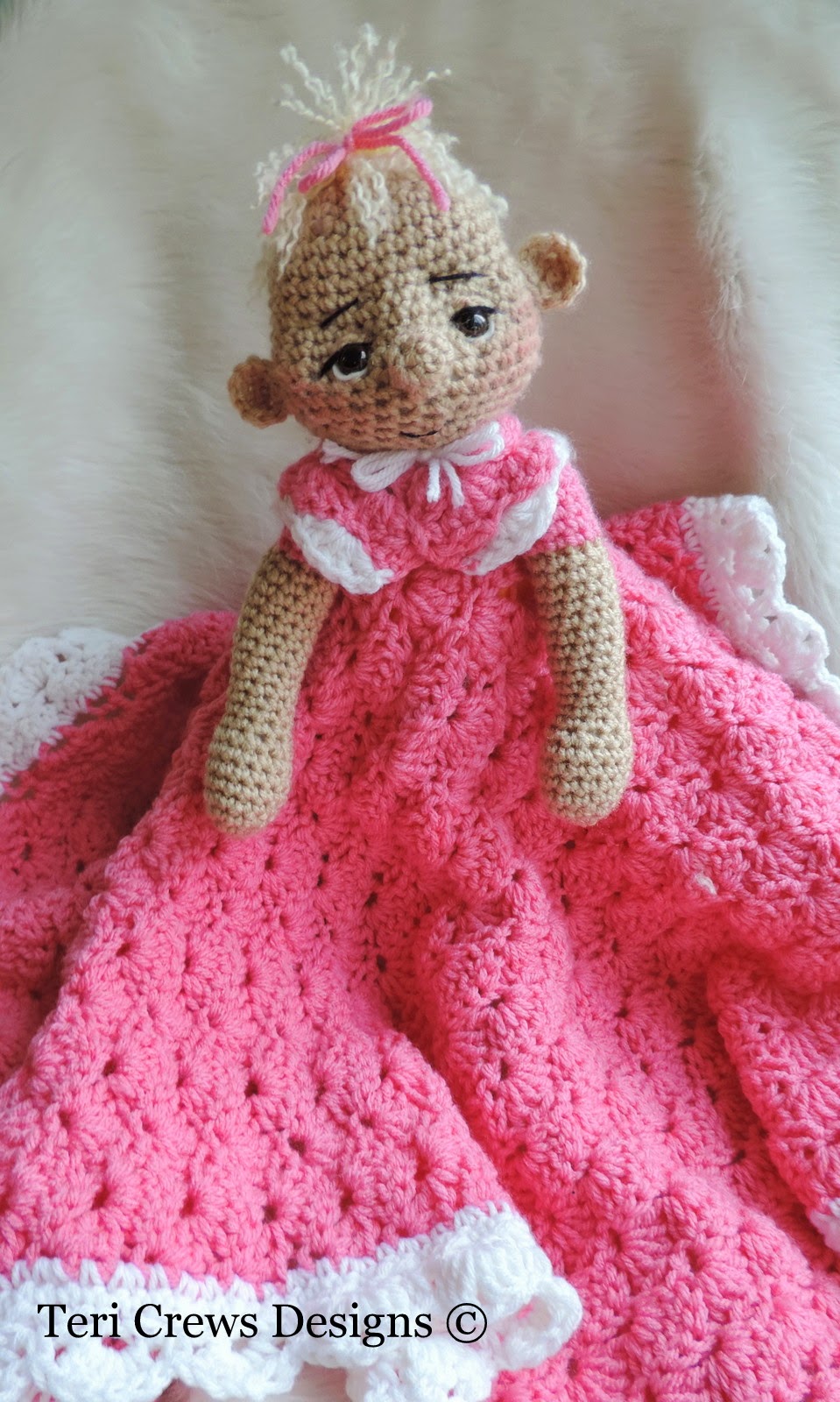 Teri's Blog: New Dolly Huggy Blanket Pattern