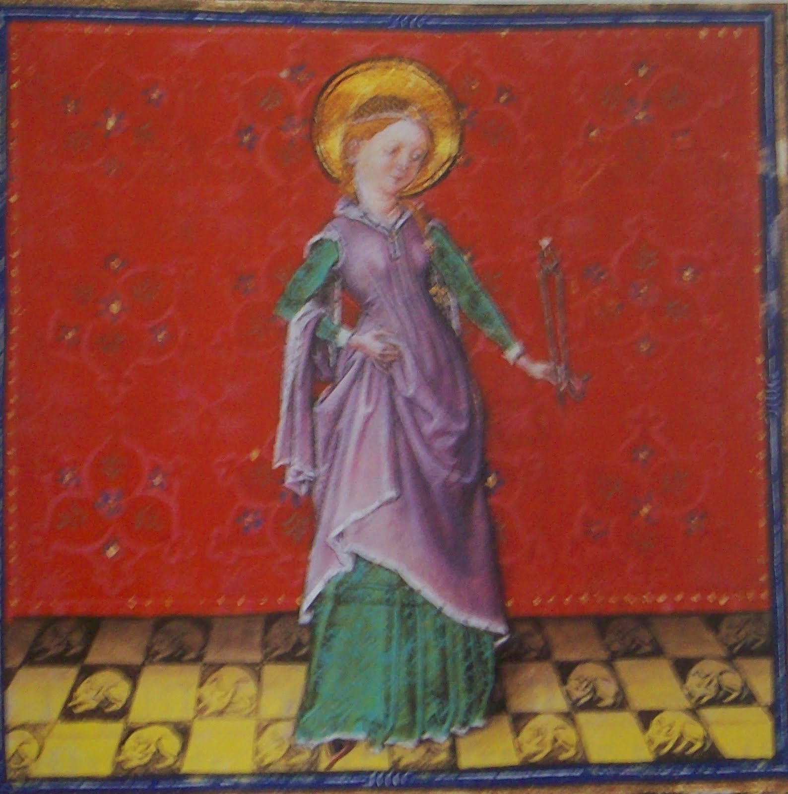 INCYDENTAL Apollonia of Alexandria,patron Saint of dentists