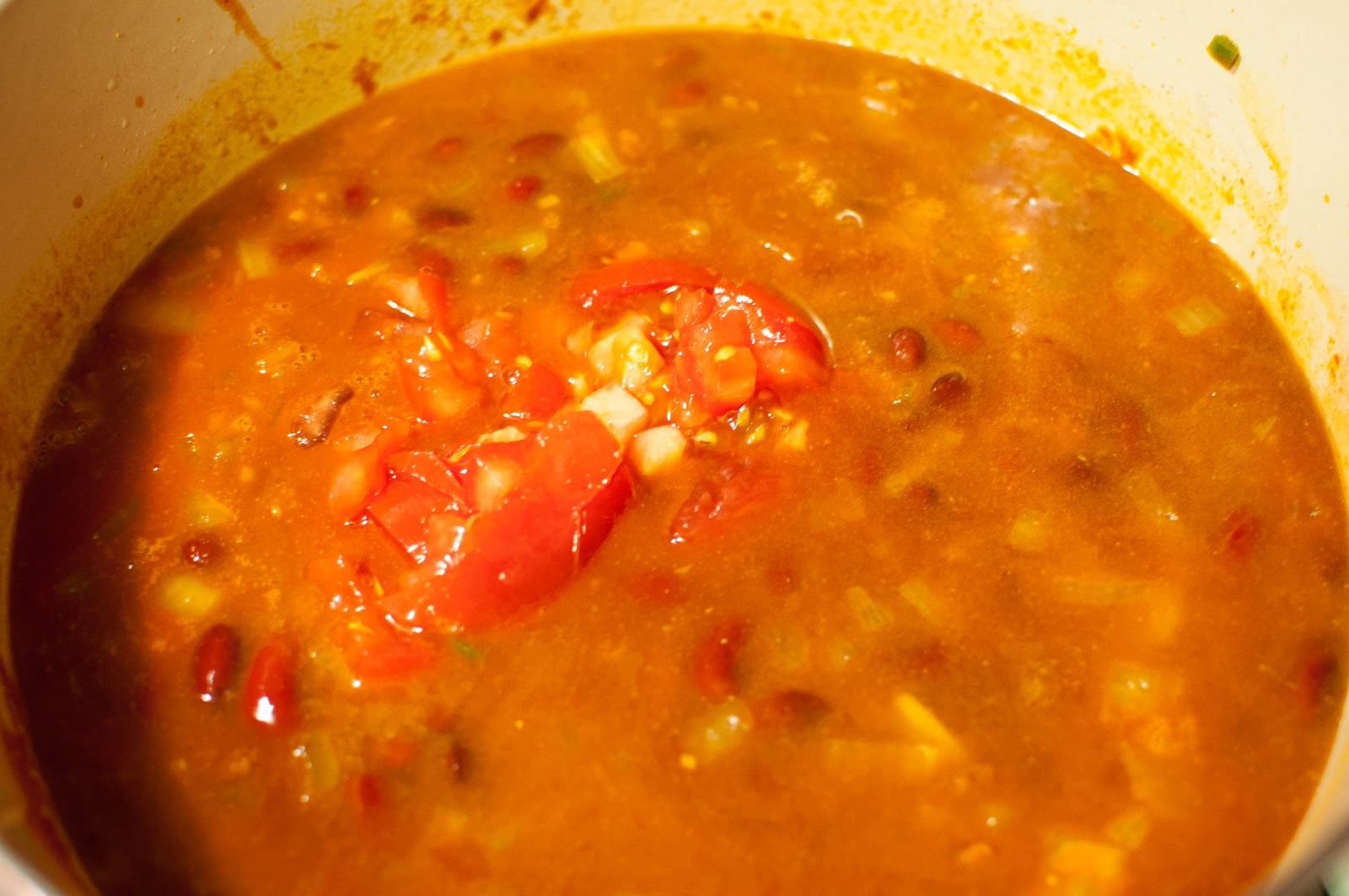 not quite gourmet Red Bean Curry (Rajma)