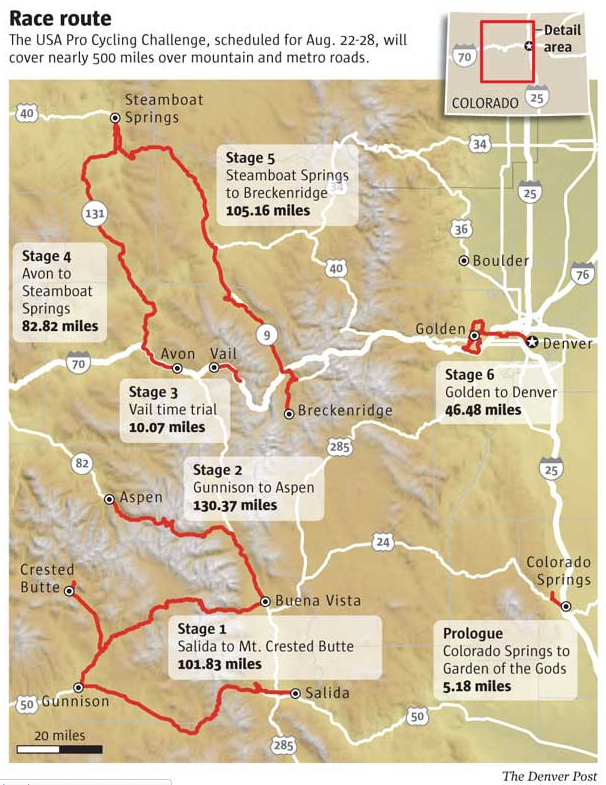 2011 USA Pro Cycling Challenge Fan Information Page Pedal Dancer®