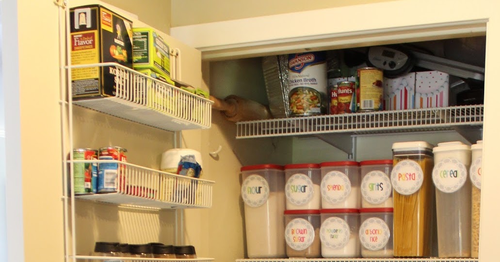 Elementary Organization a pantry party.