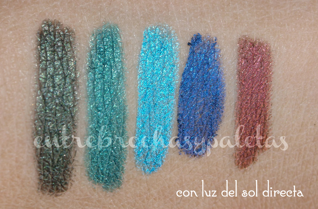 Glamorous eye pencil de Kiko impresiones, swatches Entre brochas y