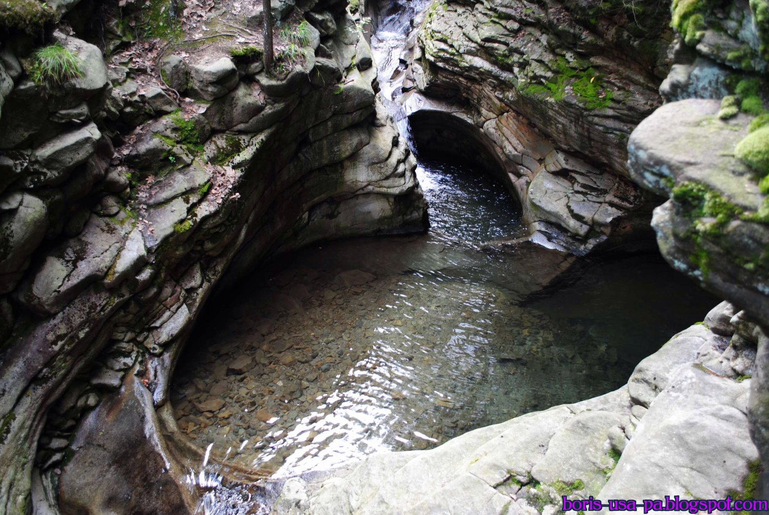 Seven Tubs Nature Area Travel from Philadelphia