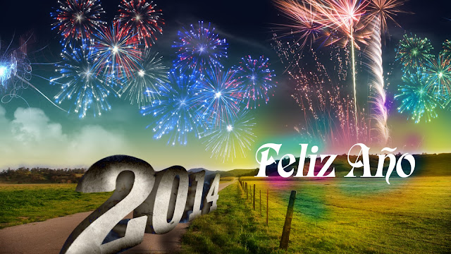 Feliz Año 2014 Imagen para Fondo de Pantalla 1920 x 1080