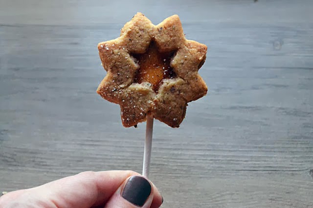 Mürbteig Linzer Sterne