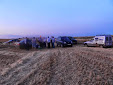 Harvesting barley 2013 with Claas Lexion