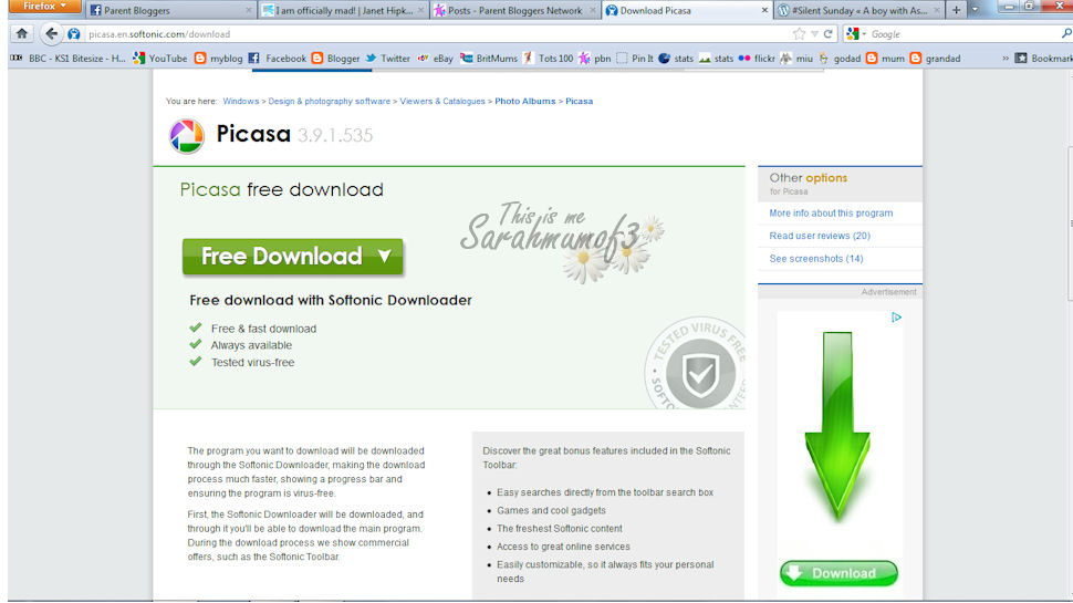 Picasa photo editor software