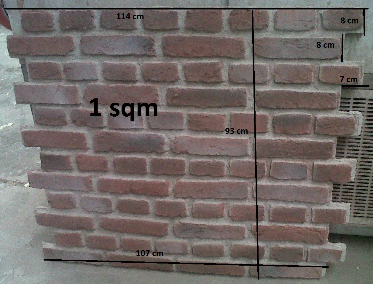 Brick Phone Picture Brick Panel