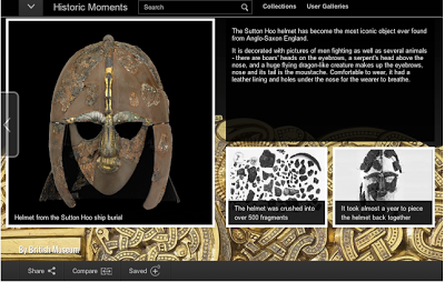 Schermata online di Historic Moments del Google Cultural Institute.