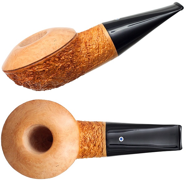 Tao: Smooth Squat Rhodesian Tobacco Pipe