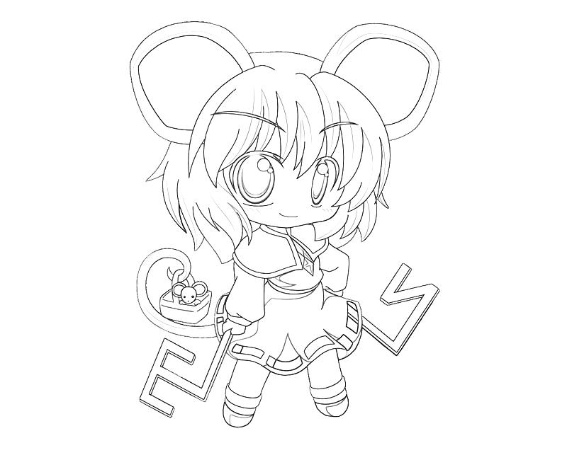 Printable Nazrin Smile Coloring Pages printable-nazrin-smile-coloring-pages