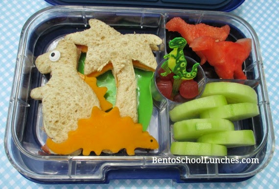 Bento School Lunches : Dinosaur and Field Trip to MOSI Bento