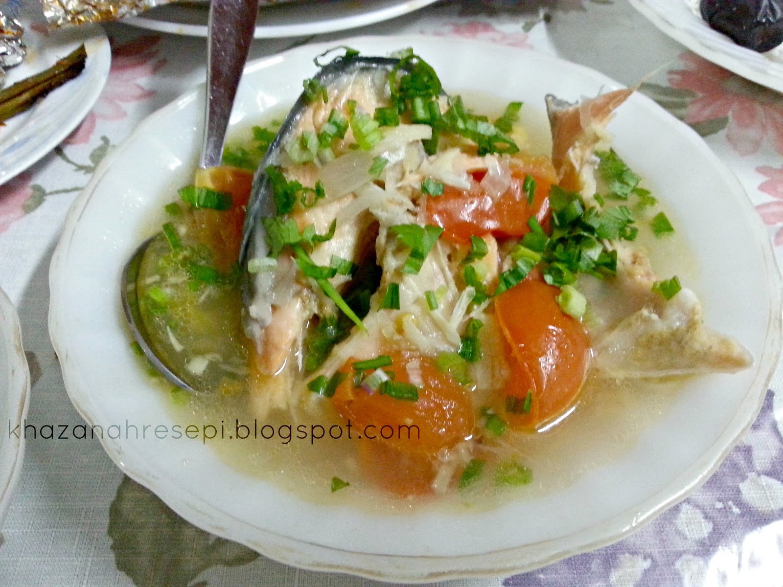 Ketupat Sotong Sup Ikan Salmon Resepi Sheila Rusly