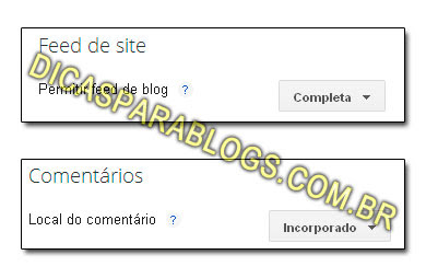 confirar comentários no blog