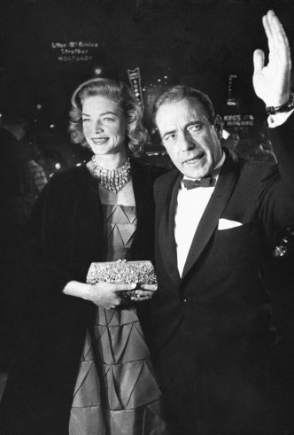 What Did Humphrey Bogart and Lauren Bacall Look Like  in 1955 