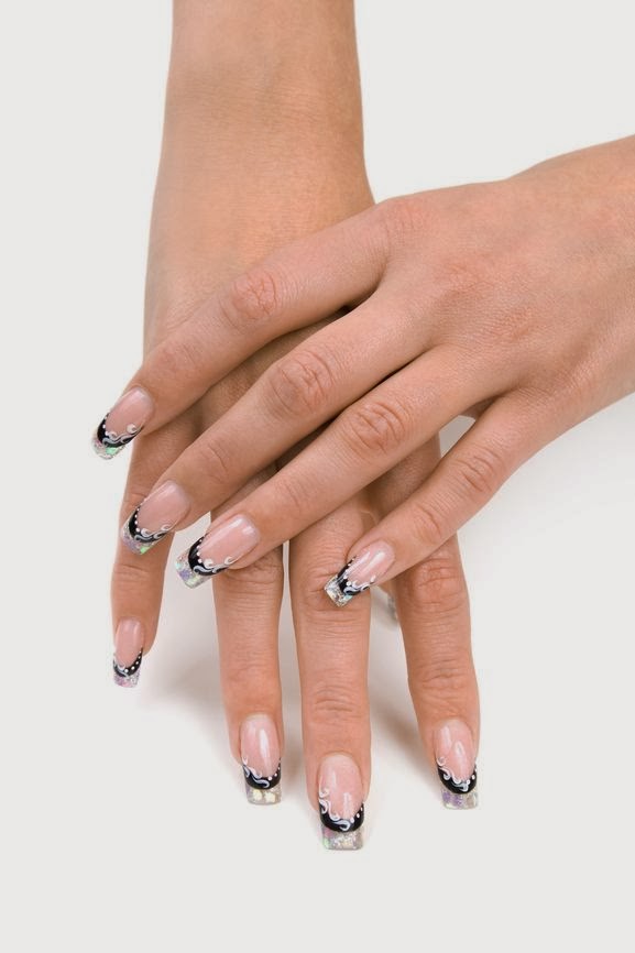 Katy Nails French tip nail designs