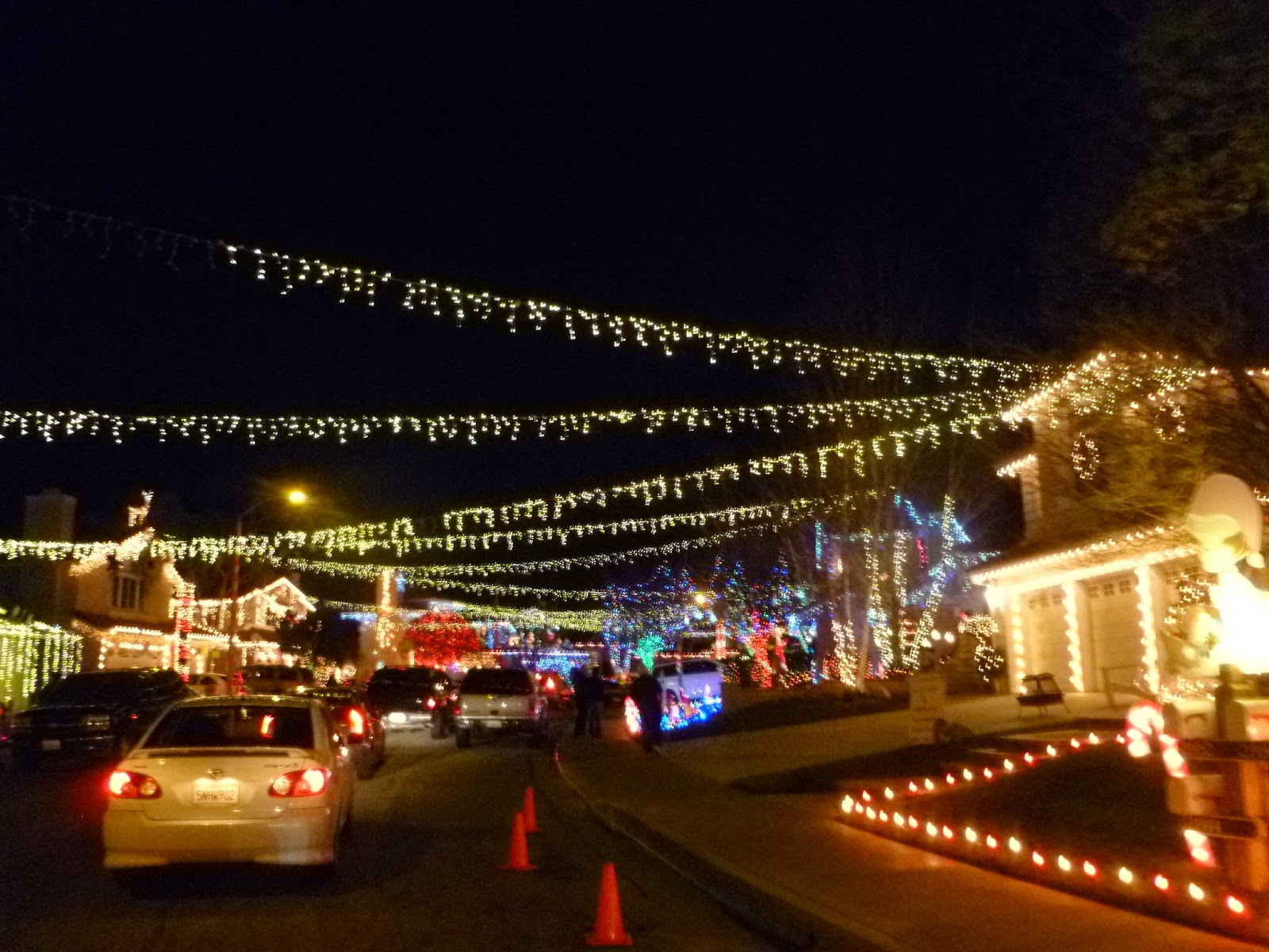 My very own Pensieve. Candy Cane lane of Santa Clarita