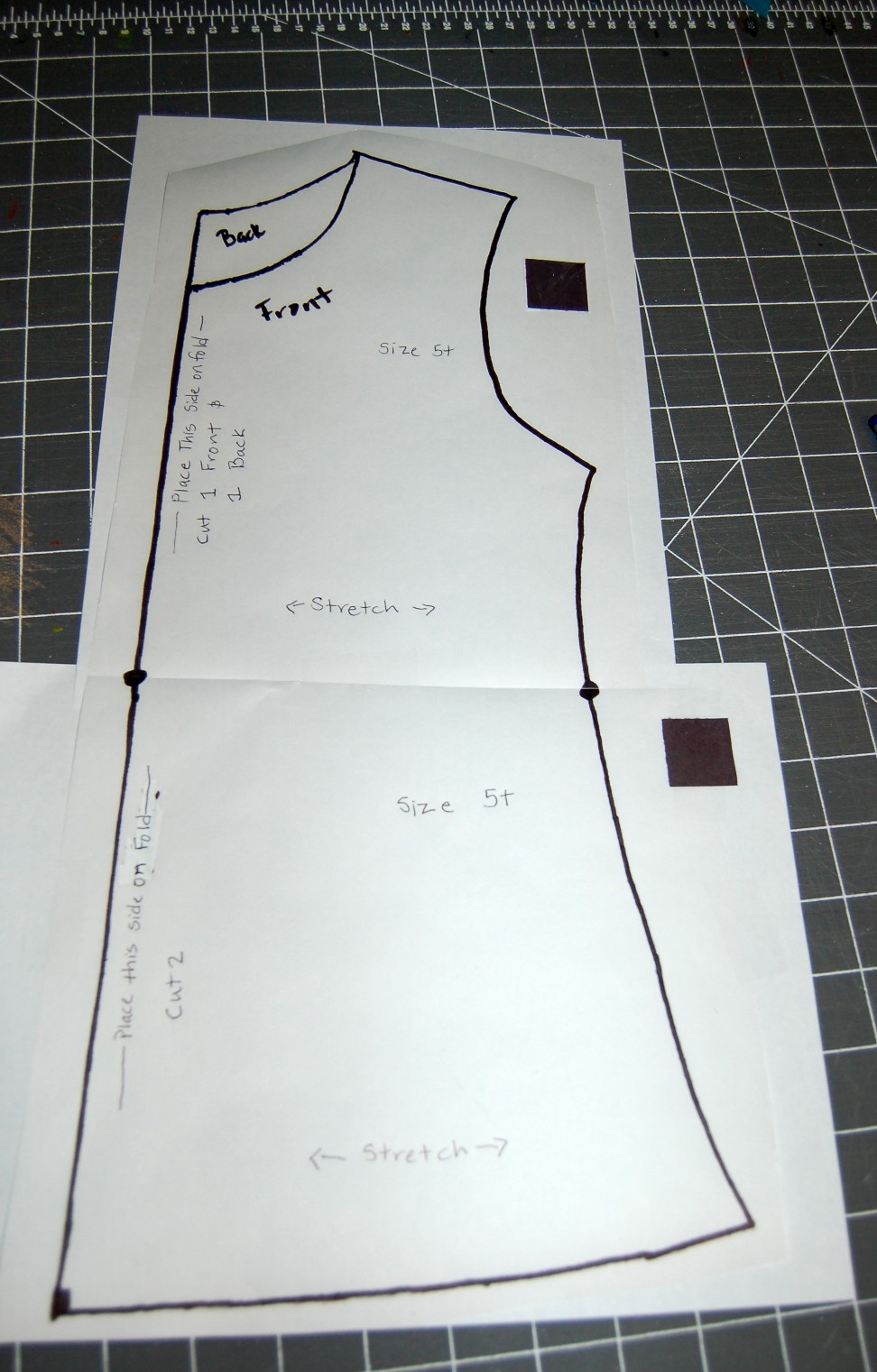 DroppedWaist Knit Dress Tutorial with Pattern Scattered Thoughts of