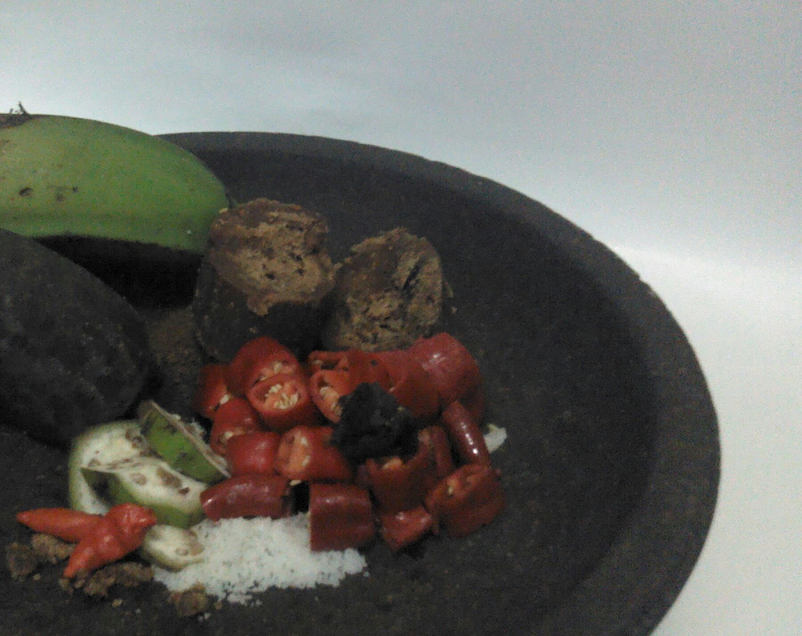 Here It Is Inidiana S Kitchen Rujak Ulek Bandung