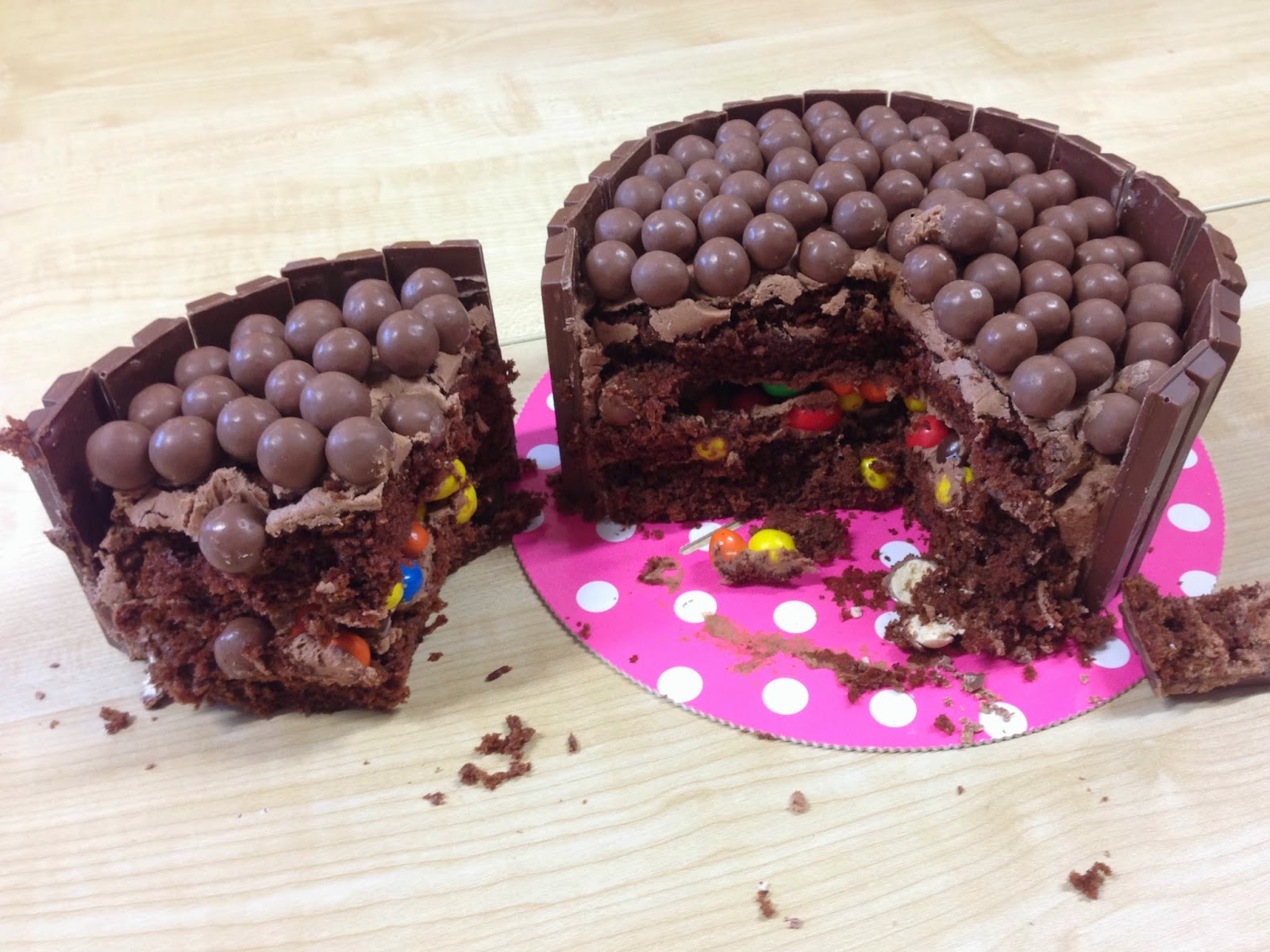 Jennifer Bakes Chocolate Pinata Cake