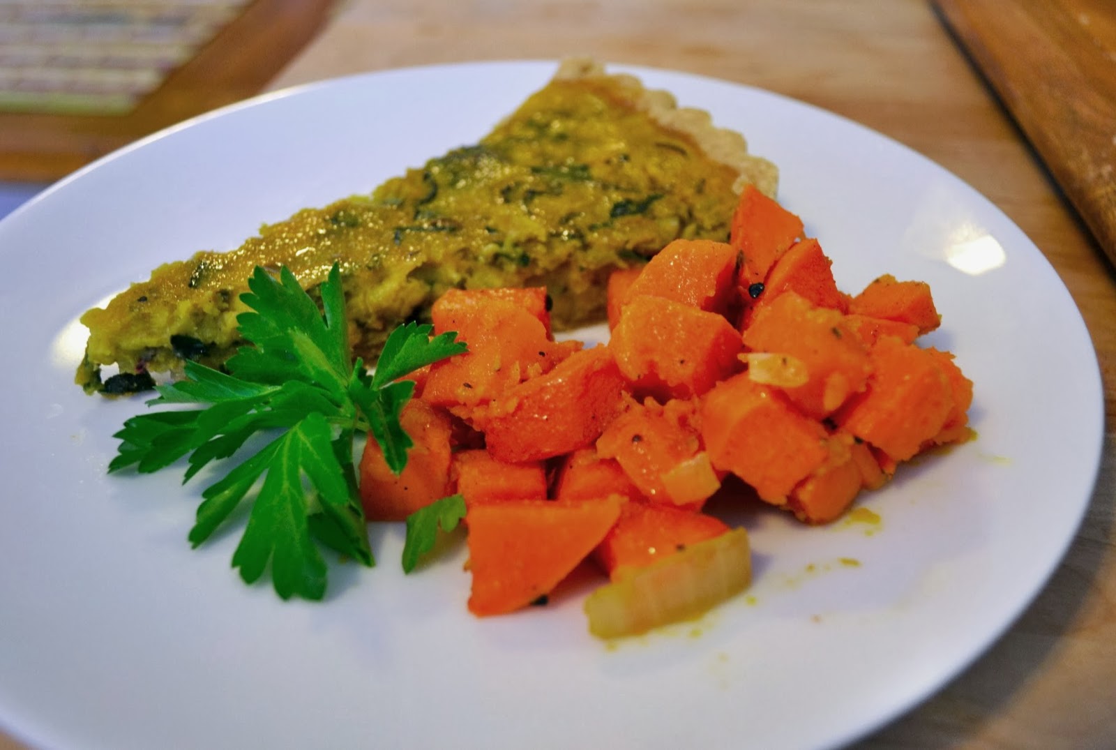 Quiche Soy Free Vegan Veggie Fixation