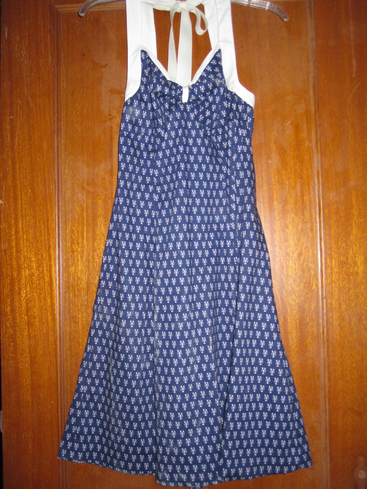 Retro Sewing Romance Writer McCalls 4444Lobster Dress!