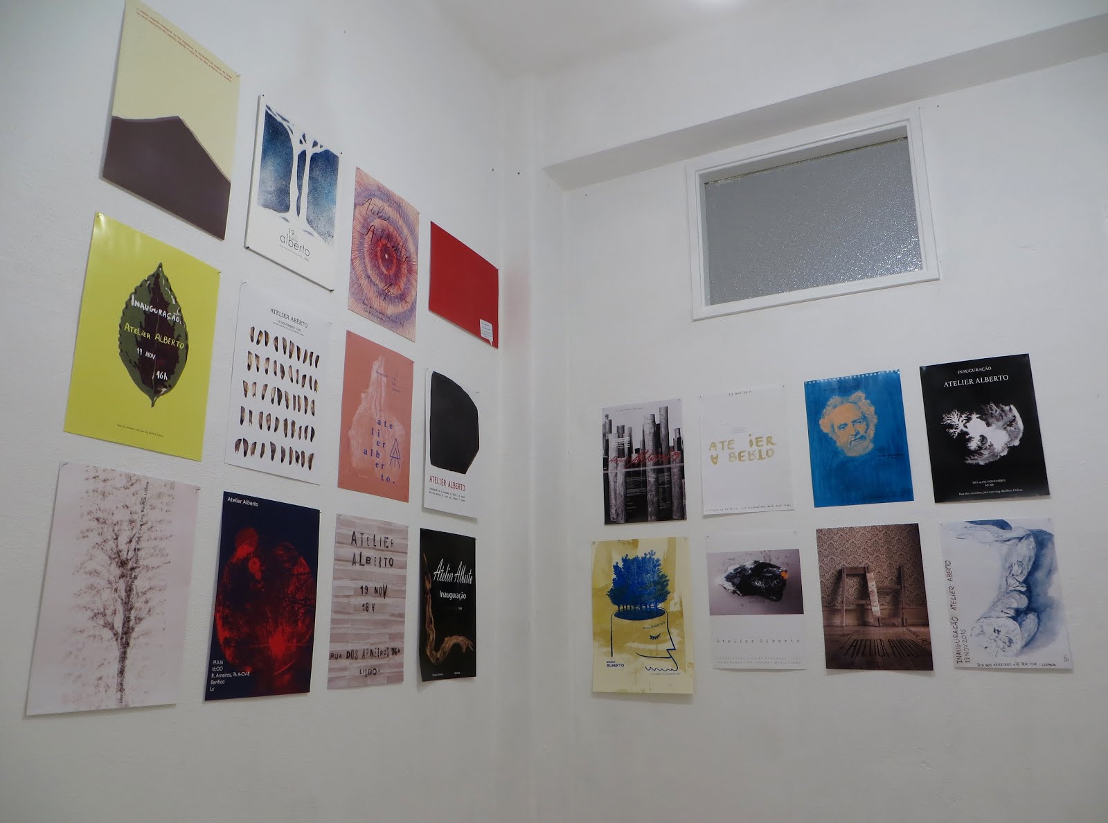 Exposição Cartazes: Inauguração Atelier Alberto