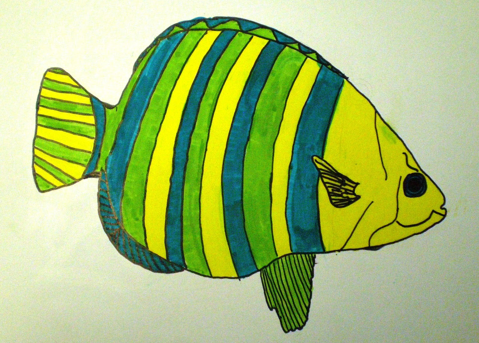 Learn to Teach.Teach to Learn. Marker Fish Grade 3