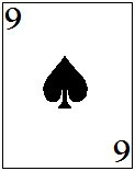 nine of spades nine of spades
