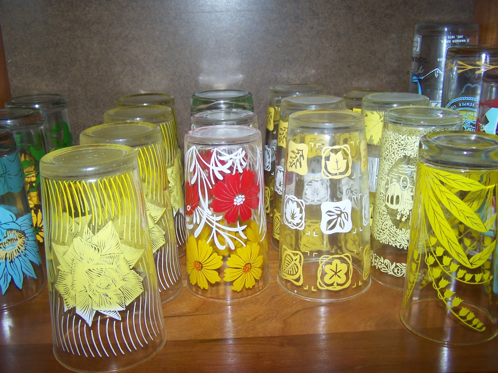 Vintage Drinking Glasses