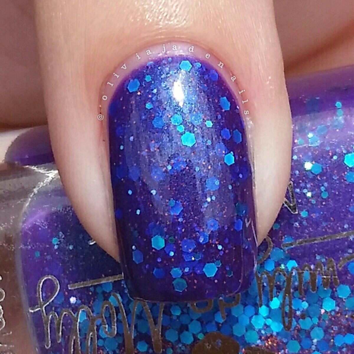 Emily de Molly Open Season swatched by Olivia Jade Nails