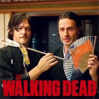 Norman Reedus y Andrew Lincoln promocionan The Walking Dead en Japón