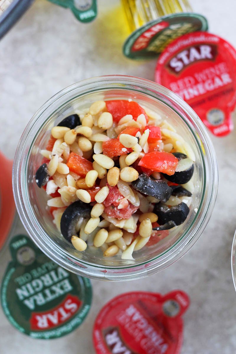 STAR Fine Foods Red Wine Vinegar & Olive Oil Orzo Salad