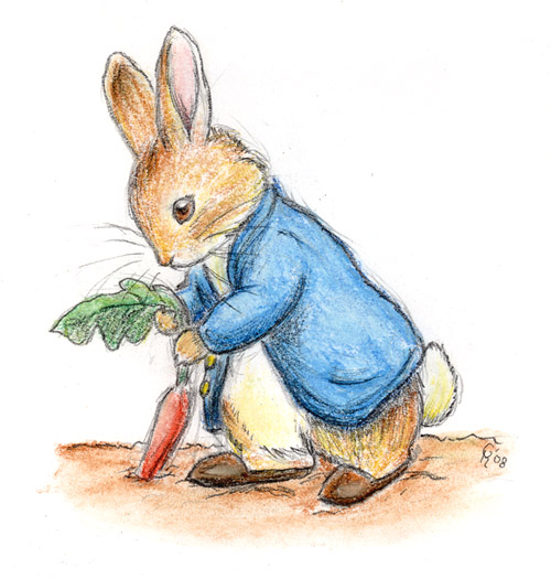 Maravillo personaje de la literatura: PETER RABBIT