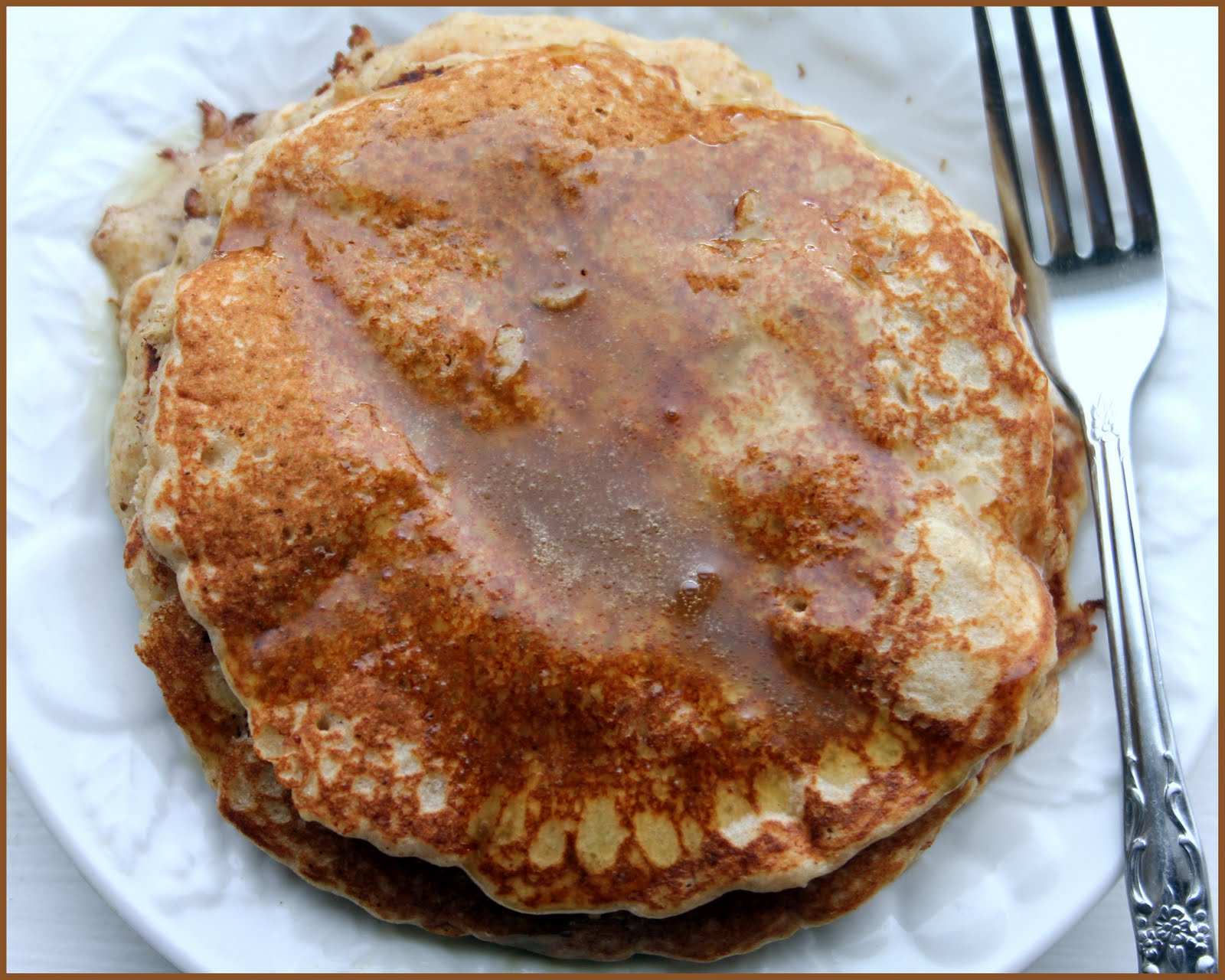 Grain Crazy Moist Mixed Grain Pancakes with Buttermilk Syrup